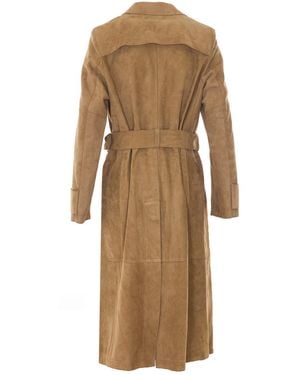 Golden Goose Coats Ovine Leather - Natural