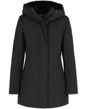 Woolrich Boulder Cotton Blend Parka - Black