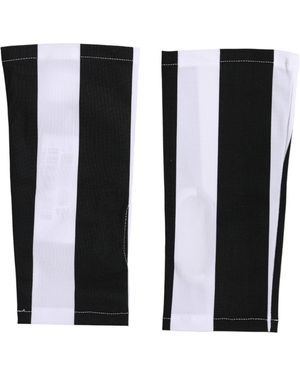 Dolce & Gabbana Nylon Fingerless Wrist Length Gloves 07+Pa - Black