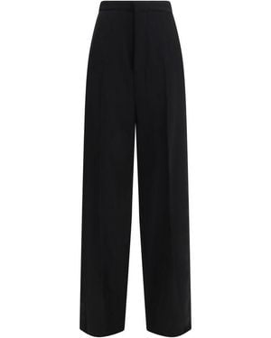 Balenciaga Black Cotton Pantsuit