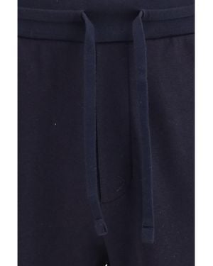 Loro Piana Trousers Neem Cotton - Blue