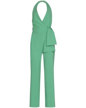 Pinko Crepe Jumpsuit - Green