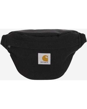 Carhartt Jake Fanny Pack With Logo - Black