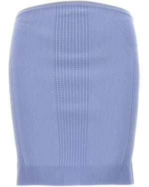 Hervé Léger 'Mix' Skirt - Blue