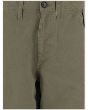 Burberry Cotton Cargo Pants Pants - Green
