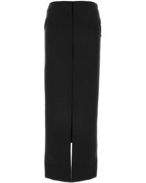 Givenchy Wool Blend Skirt - Black