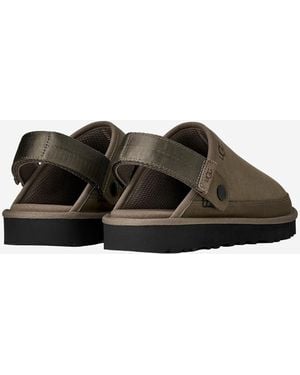 UGG Clogs Goldencoast Ii Nubuck Leather Shoe - Brown