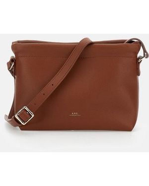 A.P.C. Mini Bag Ninon - Brown