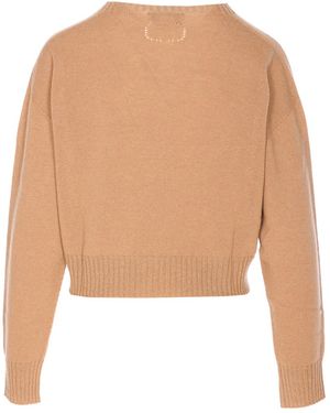 Twinset Jumpers Wool - Natural