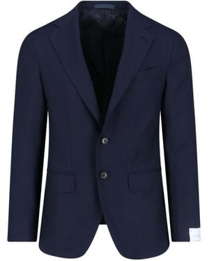 Caruso Jackets Wool - Blue