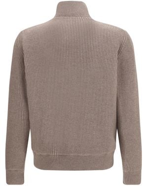 Brunello Cucinelli Suede Jacket - Grey