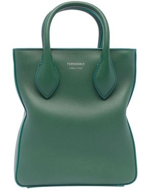 Ferragamo Small Tote Bag - Green