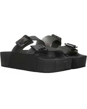 Balenciaga Mallorca Platform Sandals Shoes - Black