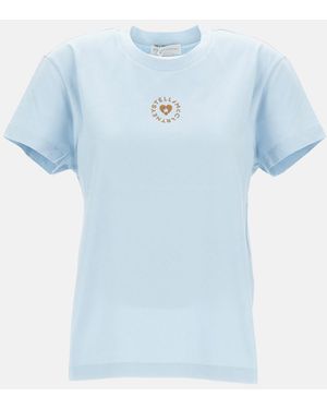 Stella McCartney Iconic Mini Heart T-Shirt - Blue