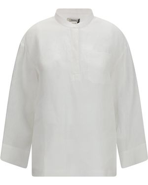 Max Mara Smmcantico Linen Shirt - White