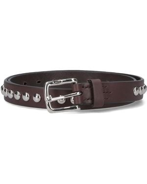 J&m Davidson Belts Pelle - Brown