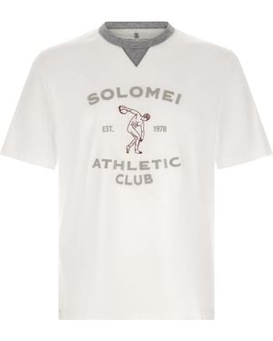 Brunello Cucinelli Cotton T-Shirt - White