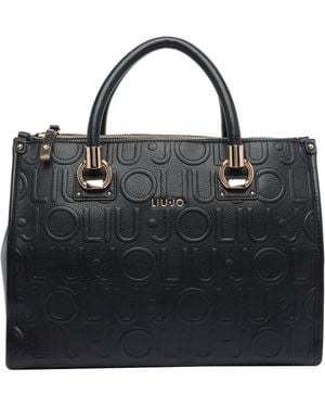 Liu Jo Logo Handbag - Black