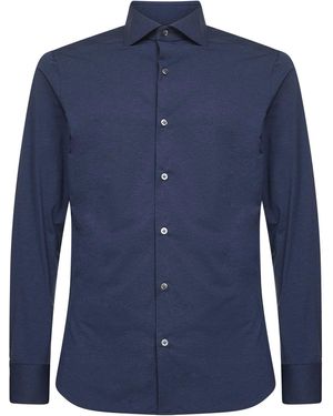D 40 Stretch Jersey Shirt - Blue