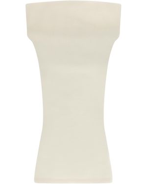 Issey Miyake Paper Blouse - White