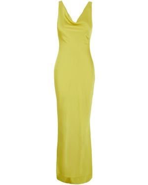 Norma Kamali Maria Gown Tech Fabric Polyester - Yellow