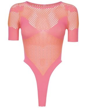 Poster Girl Vivian Bodysuit - Pink