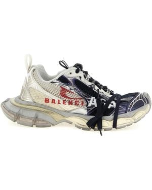 Balenciaga 3Xl Split Logo Trainer - White