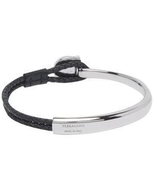 Ferragamo Bijoux Brass Calf Leather - Brown