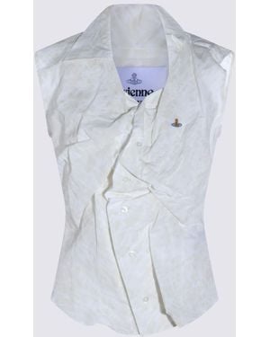 Vivienne Westwood Shirts _100 Co - Blue