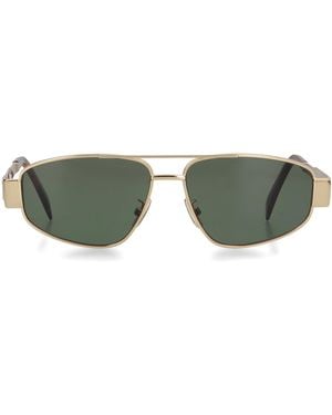 Celine Triomphe Sunglasses Metal - Green