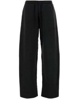 Alexander Wang Slate Cotton Joggers - Black