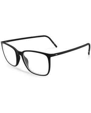 Silhouette Optical Frames Acetate Eyewear Optical-Frames - Black