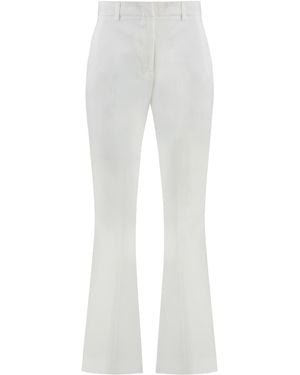 PT Torino Trousers Stretch Cotton Skinny - White