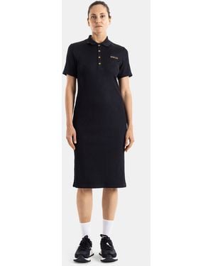 Moncler Midi Polo Dress - Blue
