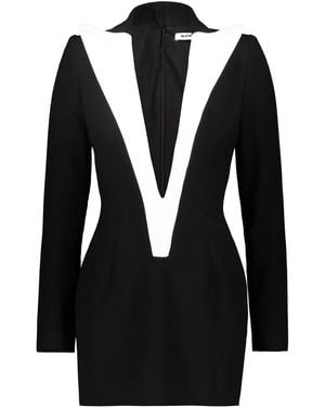 Monot Long Sleeve Dress - Black