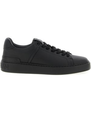 Balmain B-Court Trainers - Black