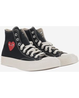 COMME DES GARÇONS PLAY Comme Des Garçons X Converse Sneakers Cotton; Sole: Rubber Sneakers - Blue