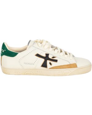 Premiata 1° Linea Sneakers Leather/Suede - Multicolor