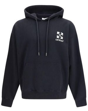 Off-White c/o Virgil Abloh Cotton Sweatshirt Clothing - Blue
