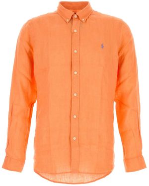 Polo Ralph Lauren Linen Shirt - Orange