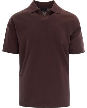 Herno Polo Shirt Derby - Red