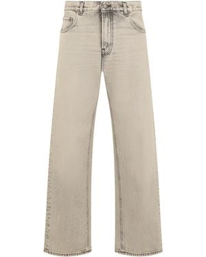 Haikure Straight-Leg Jeans Cotton - Natural
