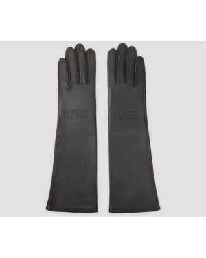 MM6 by Maison Martin Margiela Gloves - Black
