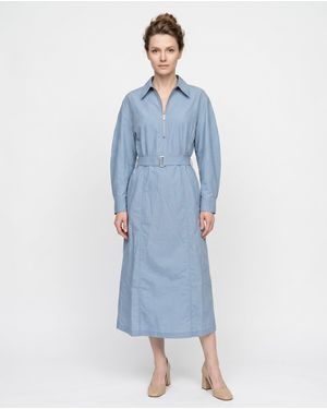 Brunello Cucinelli Light Cotton Dress - Blue