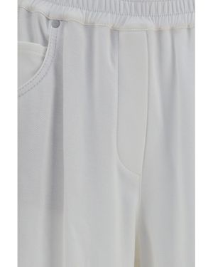 Brunello Cucinelli Cotton Piqué Shorts - Gray