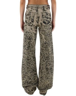 Rick Owens Concordians Pants Cotton Jean - Black