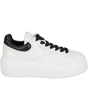 Hogan H-Stripes Trainers - White