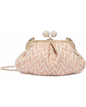 Weekend by Maxmara Clutch Bag Pasticcino Linen/Flax Handbags - Natural