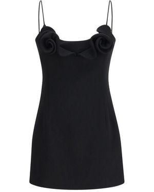 Magda Butrym Wool Oves Aries Casual Dress - Black