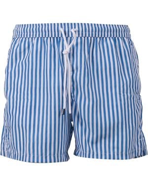 Fedeli Swim Trousers Woven Fabric - Blue